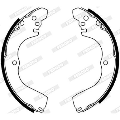 Ferodo | Bremsbackensatz | FSB638