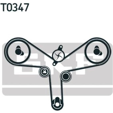 VKMA 95981 Zahnriemensatz