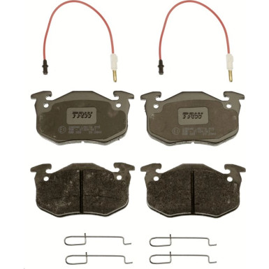 TRW Bremsbelagsatz, Scheibenbremse COTEC GDB328