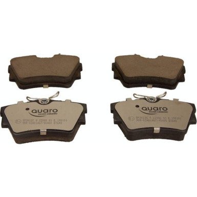 QP3612C Bremsbelagsatz, Scheibenbremse QUARO SILVER CERAMIC