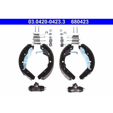 Bremsbackensatz Original ATE Kit 03.0420-0423.3