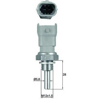 TSE 10 Sensor, Kühlmitteltemperatur BEHR