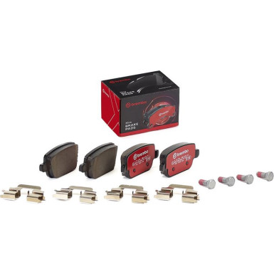 Brembo | Bremsbelagsatz, Scheibenbremse | P 24 075X