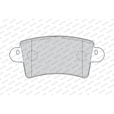 Ferodo Bremsbelagsatz, Scheibenbremse PREMIER ECO FRICTION FVR1453