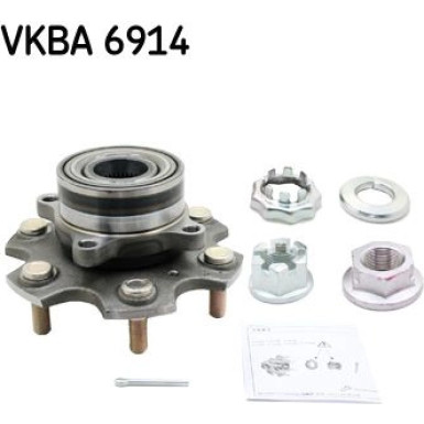 SKF | Radlagersatz | VKBA 6914