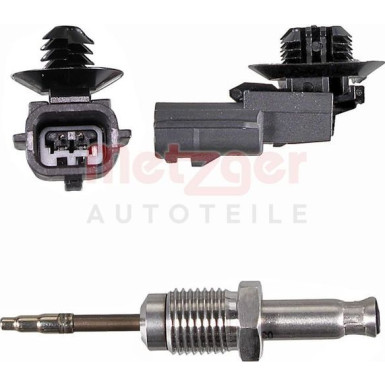 Metzger | Sensor, Abgastemperatur | 08941107