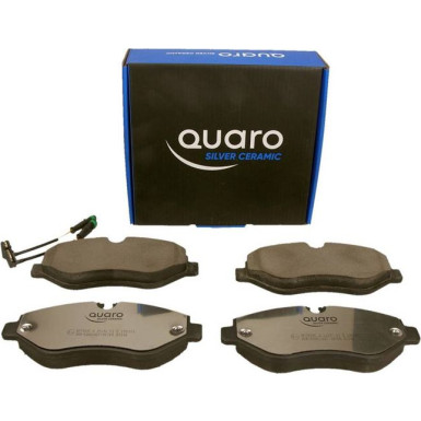 Bremsbelagsatz, Scheibenbremse QUARO SILVER CERAMIC QP7918C