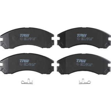 TRW | Bremsbelagsatz, Scheibenbremse | GDB3200