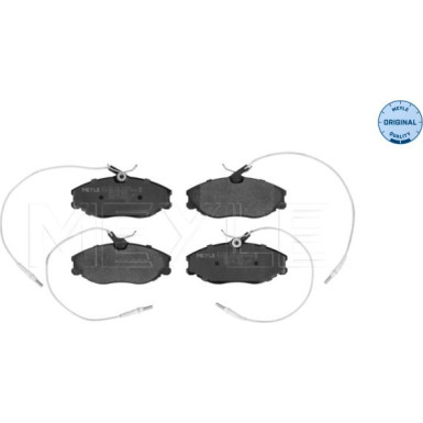 Meyle Bremsbelagsatz, Scheibenbremse MEYLE-ORIGINAL: True to OE 025 216 7419/W