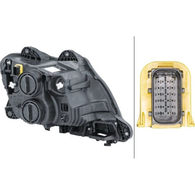 Hella 2 x HELLA Hauptscheinwerfer 1LD 010 116-591