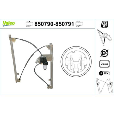 Valeo | Fensterheber | 850790