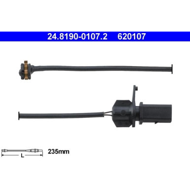 24.8190-0107.2 Warnkontakt, Bremsbelagverschleiß