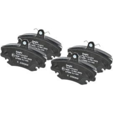 Delphi Bremsbelagsatz, Scheibenbremse LP885
