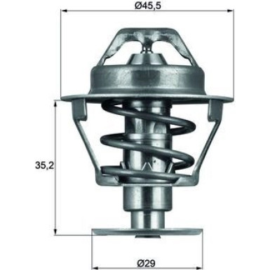 Mahle | Thermostat, Kühlmittel | TX 81 89D