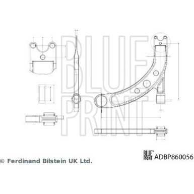 Blue Print | Lenker, Radaufhängung | ADBP860056