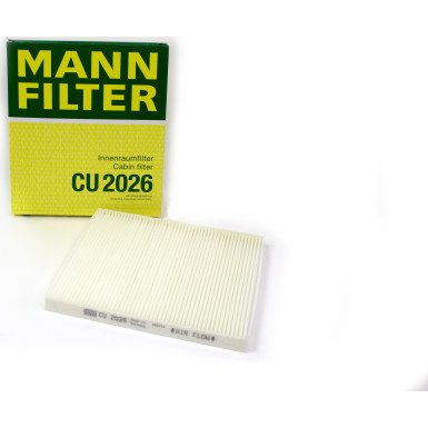 MANN-FILTER CU 2026 Innenraumfilter, Partikelfilter MANN-FILTER CU 2026 Innenraumfilter, Partikelfilter