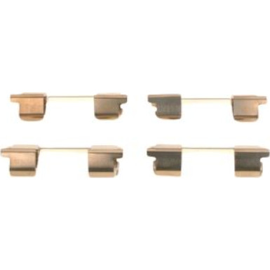 BOSCH | Zubehörsatz, Scheibenbremsbelag | 1 987 474 387