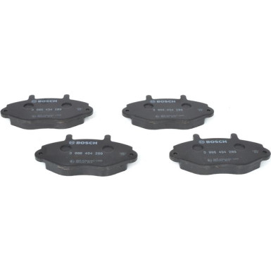 0 986 494 289 Bremsbelagsatz, Scheibenbremse