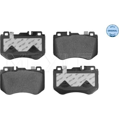 025 259 9719 Bremsbelagsatz, Scheibenbremse MEYLE-ORIGINAL: True to OE.