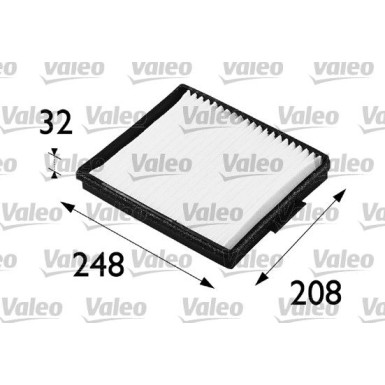 698196 Filter, Innenraumluft VALEO ESSENTIAL