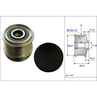535 0130 10 Generatorfreilauf