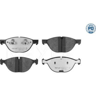 025 241 7219/PD Bremsbelagsatz, Scheibenbremse MEYLE-PD: Advanced performance and design.