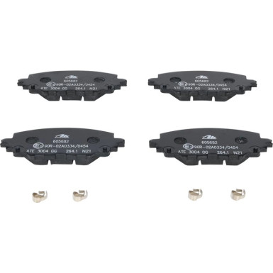 13.0460-5682.2 Bremsbelagsatz, Scheibenbremse