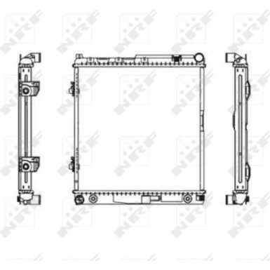 506575 Kühler, Motorkühlung EASY FIT
