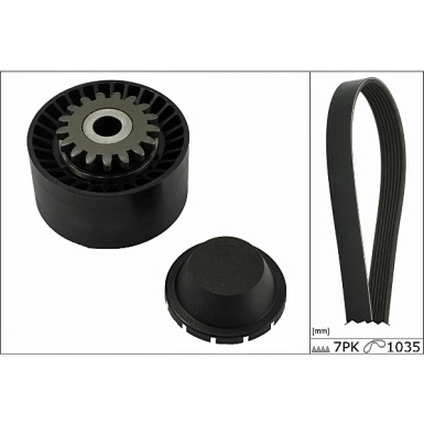 529 0016 10 Keilrippenriemensatz