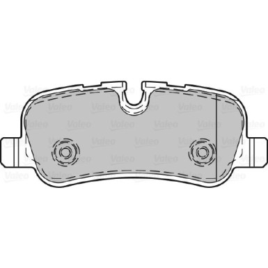 598742 Bremsbelagsatz, Scheibenbremse