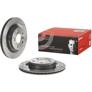 Brembo Bremsscheibe PRIME LINE - UV Coated 09.C743.21