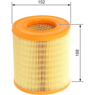 BOSCH F 026 400 027 Luftfilter