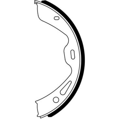 0 986 487 920 Bremsbackensatz, Feststellbremse