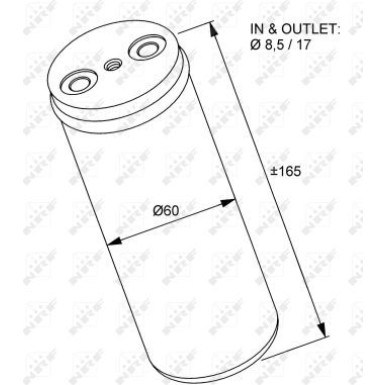 NRF Trockner, Klimaanlage EASY FIT 33233