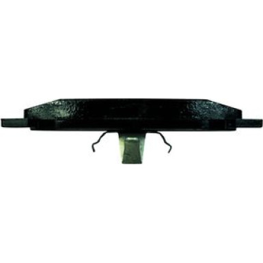 Hella | Bremsbelagsatz, Scheibenbremse | 8DB 355 007-891