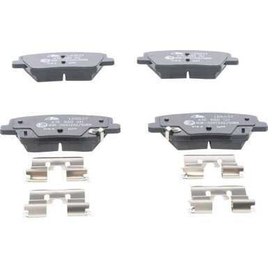 13.0470-5537.2 Bremsbelagsatz, Scheibenbremse ATE Ceramic