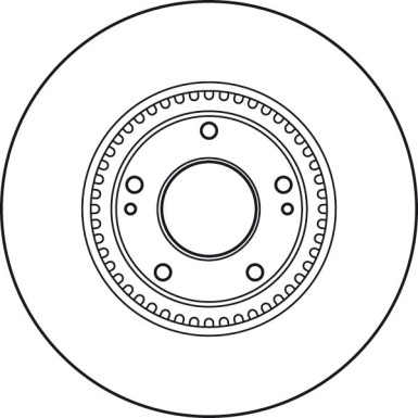 Bremsscheibe TRW SINGLE DF4957S