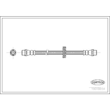 Corteco | Bremsschlauch | 19018654