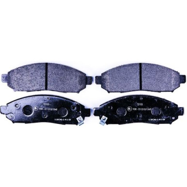 8DB 355 016-121 Bremsbelagsatz, Scheibenbremse