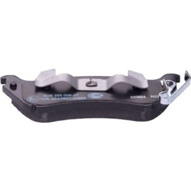 Hella | Bremsbelagsatz, Scheibenbremse | 8DB 355 008-671