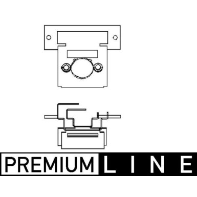 Mahle | Widerstand, Innenraumgebläse | ABR 81 000P
