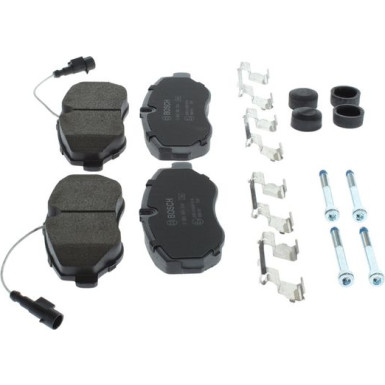 BOSCH | Bremsbelagsatz, Scheibenbremse | 0 986 494 334