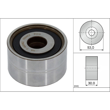 532 0885 10 Umlenk-/Führungsrolle, Zahnriemen