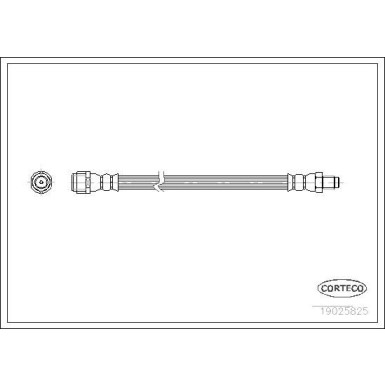 Corteco | Bremsschlauch | 19025825