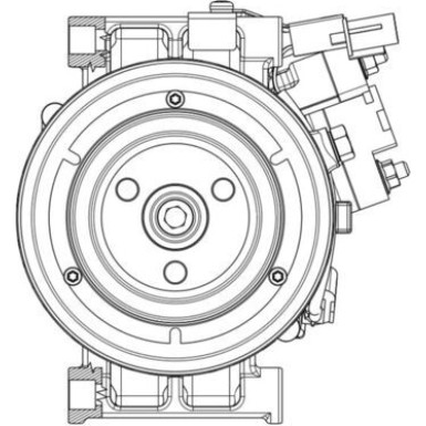 Mahle | Kompressor, Klimaanlage | ACP 637 000P