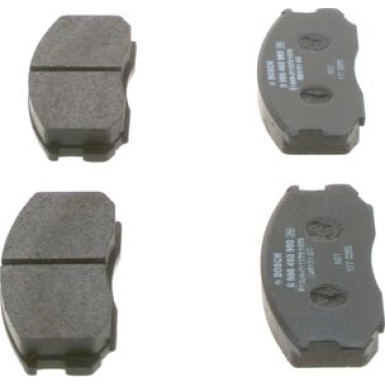 0 986 460 980 Bremsbelagsatz, Scheibenbremse