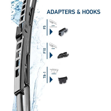 Hella Wischblatt Scheibenwischer Truck 9XW 184 107-261