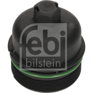 196350 Deckel, Ölfiltergehäuse febi Plus