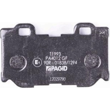 Hella Pagid | Bremsbelagsatz, Scheibenbremse | 8DB 355 015-421