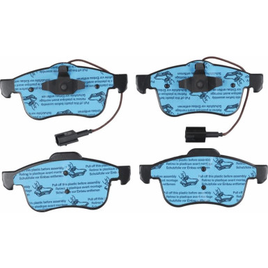 GDB1865 Bremsbelagsatz, Scheibenbremse COTEC